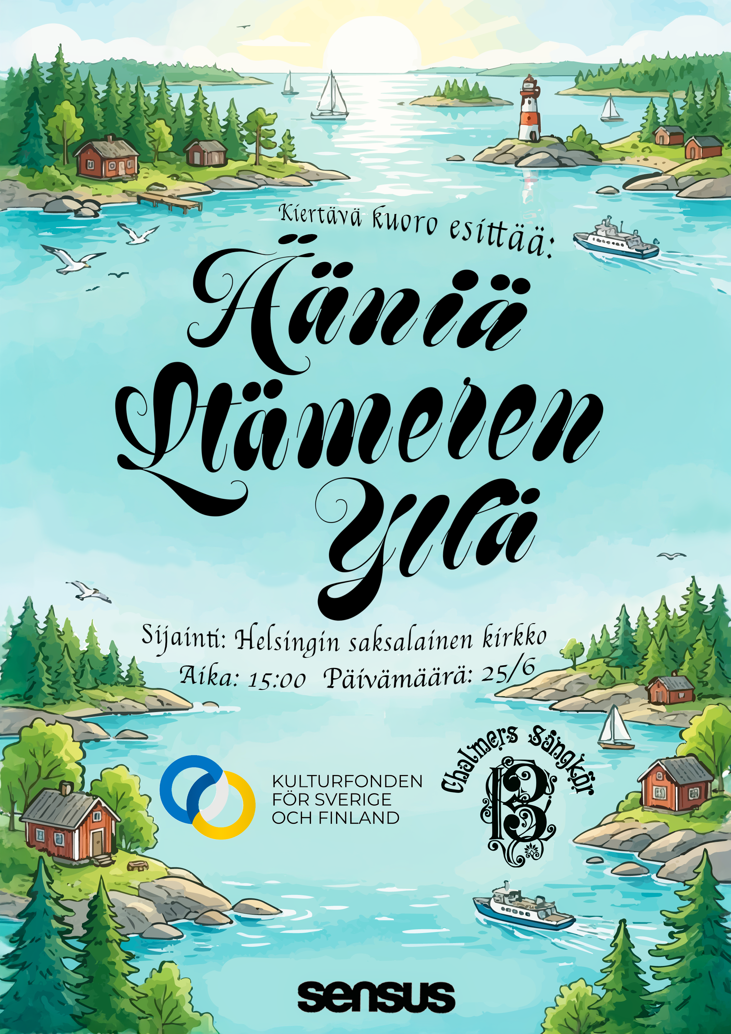 Konzertplakat.