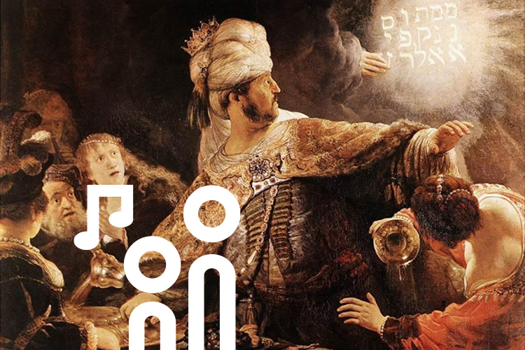 Bildmotiv zum Konzert Ludus Danielis, dem Fest des Belsazar.
