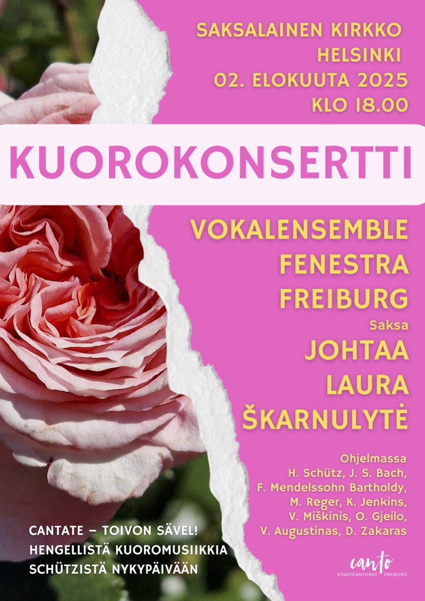 Konzertplakat.