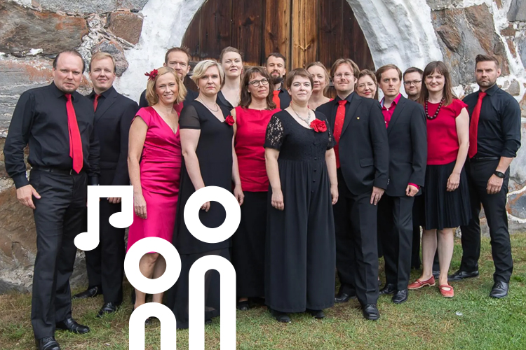 Gruppenbild mit dem Kammerchor Utopia.