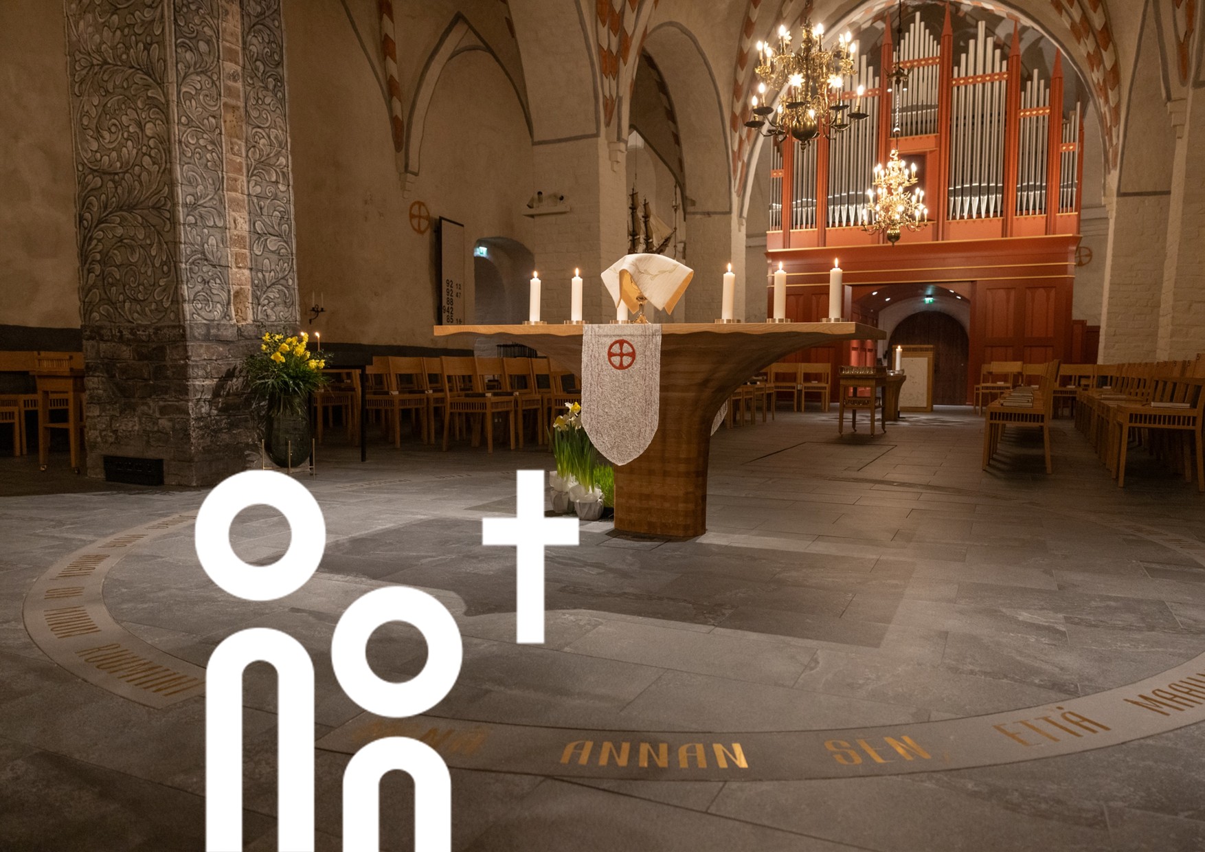 Altarraum der Kirche in Lieto